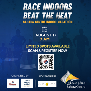 Sahara Centre Indoor Marathon - Register Now!