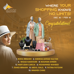 Winners of Shop And Win