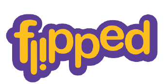 Flipped logo