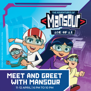 Enjoy the adventures of Mansour (Age of AI) this Eid!
